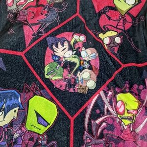 Invader Zim Throw Blanket